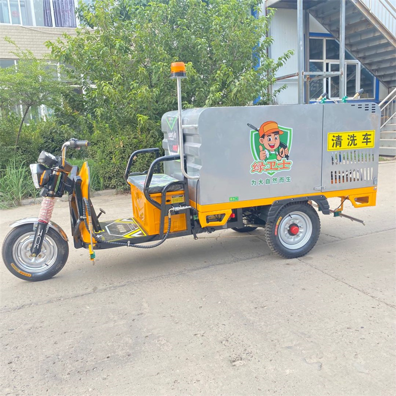 临夏电动高压冲洗车CX700A（不锈钢箱体）