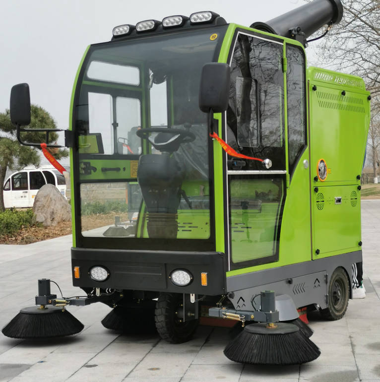 临夏道路清洁广泛应用电动环卫清扫车